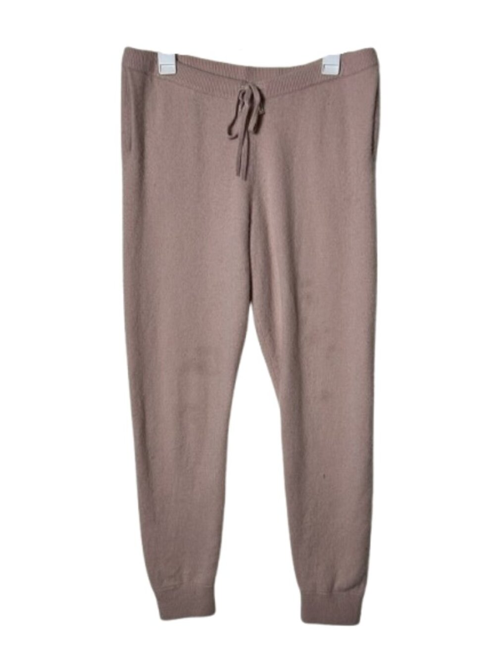 Antonio Melani light pink cashmere drawstring joggers womens M